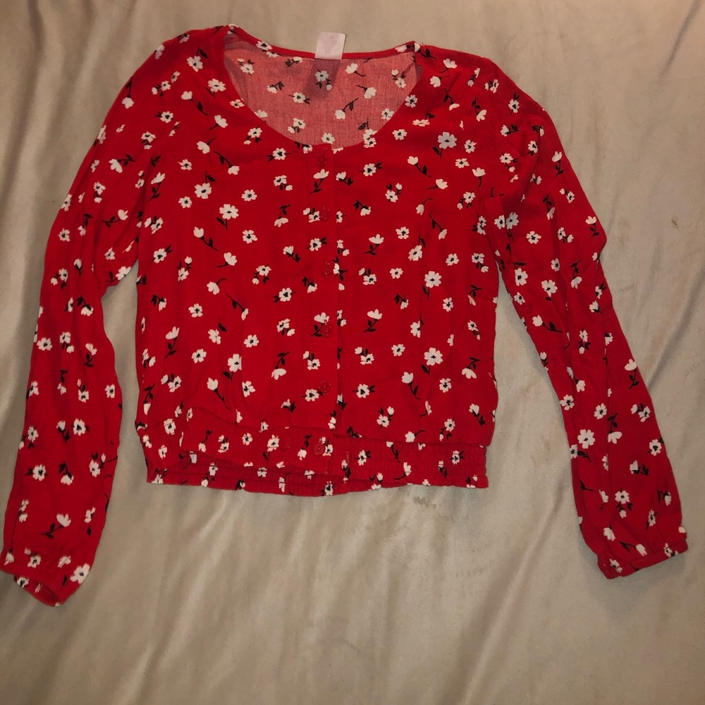 Cropped blouse